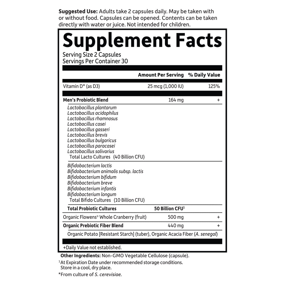 Garden of Life ProstatePlus shelf-stable packaging for daily health.