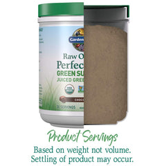 Garden of Life Greens powder Chocolate highlighting probiotic and enzyme blend benefits