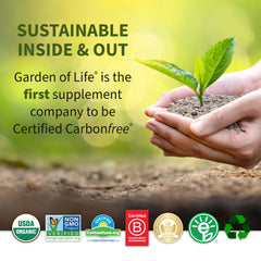 Non-GMO gluten-free Garden of Life Raw Probiotics Men 50 & Wiser formula