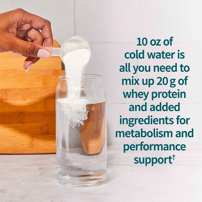 Garden of Life SPORT Whey Plus label features probiotic blend for daily digestion.