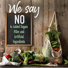 Product box highlights organic seals and vegan certification