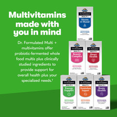 Garden of Life Vegetarian liposomal multi-energy packaging on shelf.