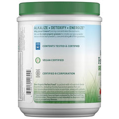 Garden of Life vibrant greens ingredients close-up for nutrient-rich routine