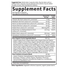 Garden of Life Vitamin B Complex B12 methylcobalamin badge, bioactive form highlighted.