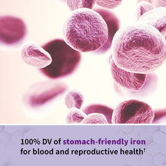 Close-up of RAW Prenatal ingredient list with live probiotics included.