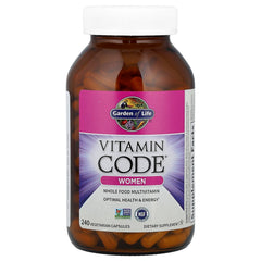 Garden of Life Vitamin Code Women probiotic capsules support healthy digestion