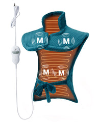 GarveeHome massaging heating pad offers full neck and back coverage for soothing warmth.