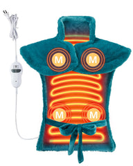 GarveeHome massaging heating pad neck-shoulders-back coverage delivers targeted warmth and relief.