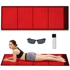 GarveeHome red light therapy mat front view for at-home wellness