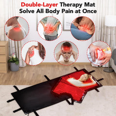 GarveeHome two-mats full-body wrap design for complete coverage at home.