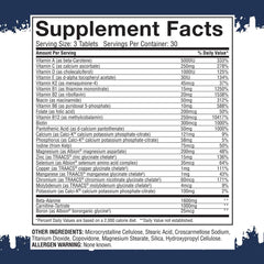 Gaspari Anavite tablets close-up highlighting amino acid blend for recovery and energy