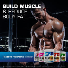 Nitraflex Burn powder dissolving in water for a smooth mix and flavor.