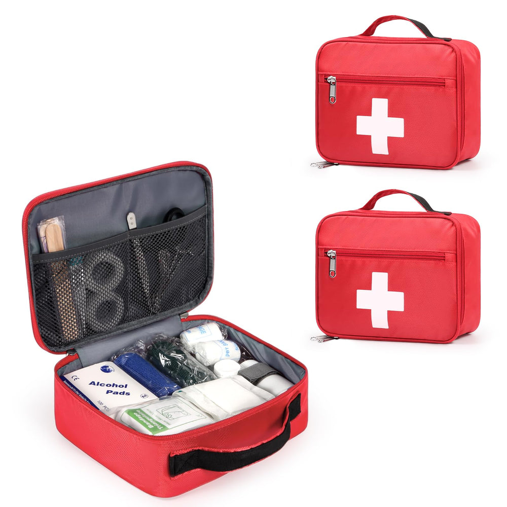 Gatycallaty first aid bag with bold red cross for quick identification in emergencies.