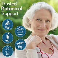 GAVYNETH Lymphatic Drainage ginger root image suggests immune-friendly enzyme support potential.