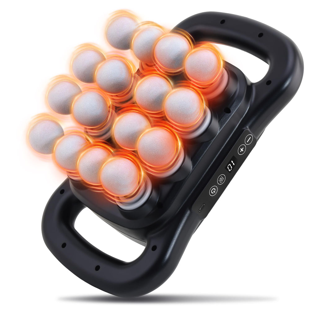 GAXEZO 16 head massage gun ready for full body relief and recovery