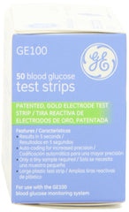 GE100 Test Strips four-box packaging for convenient regular monitoring