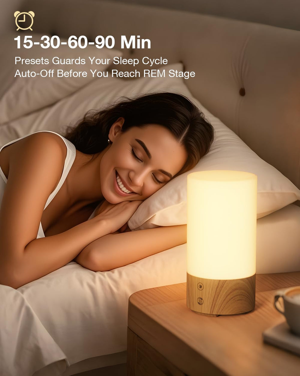 Geecent lamp memory function returns to previous settings.