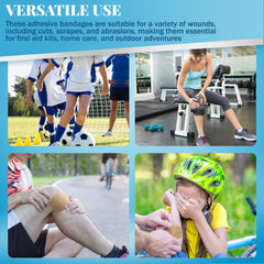 Geiserailie bandage on forearm demonstrating flexible coverage during activities.