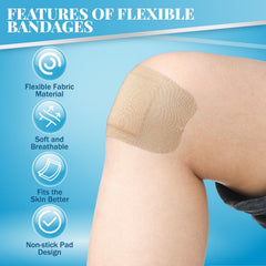 Geiserailie individually wrapped bandages ensuring clean, ready-to-use first aid.