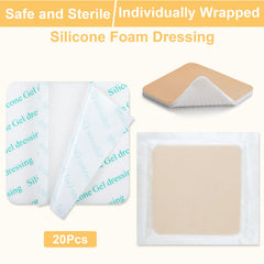 Geiserailie dressing easy removal minimizes irritation and trauma