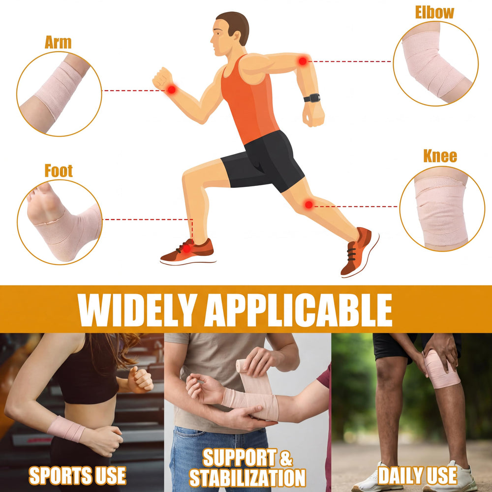 Geiserailie pet care wrap secures bandages without sticking to fur.