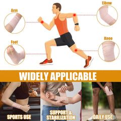 Geiserailie pet care wrap secures bandages without sticking to fur.