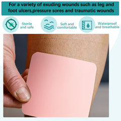 Geiserailie PU-front-back dressing, breathable and gentle on skin