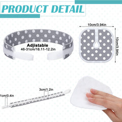 Geiserailie tracheostomy dressing washable and reusable design for long-term use.