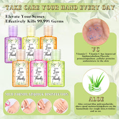 Gejoy citrus scent mini sanitizer, convenient on the go