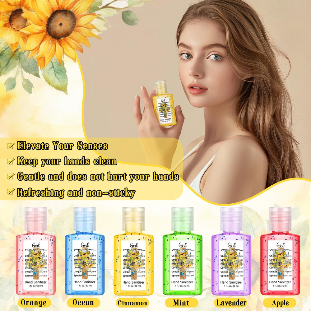 Gejoy six-scent set: lavender, mint, apple, ocean, orange, cinnamon.
