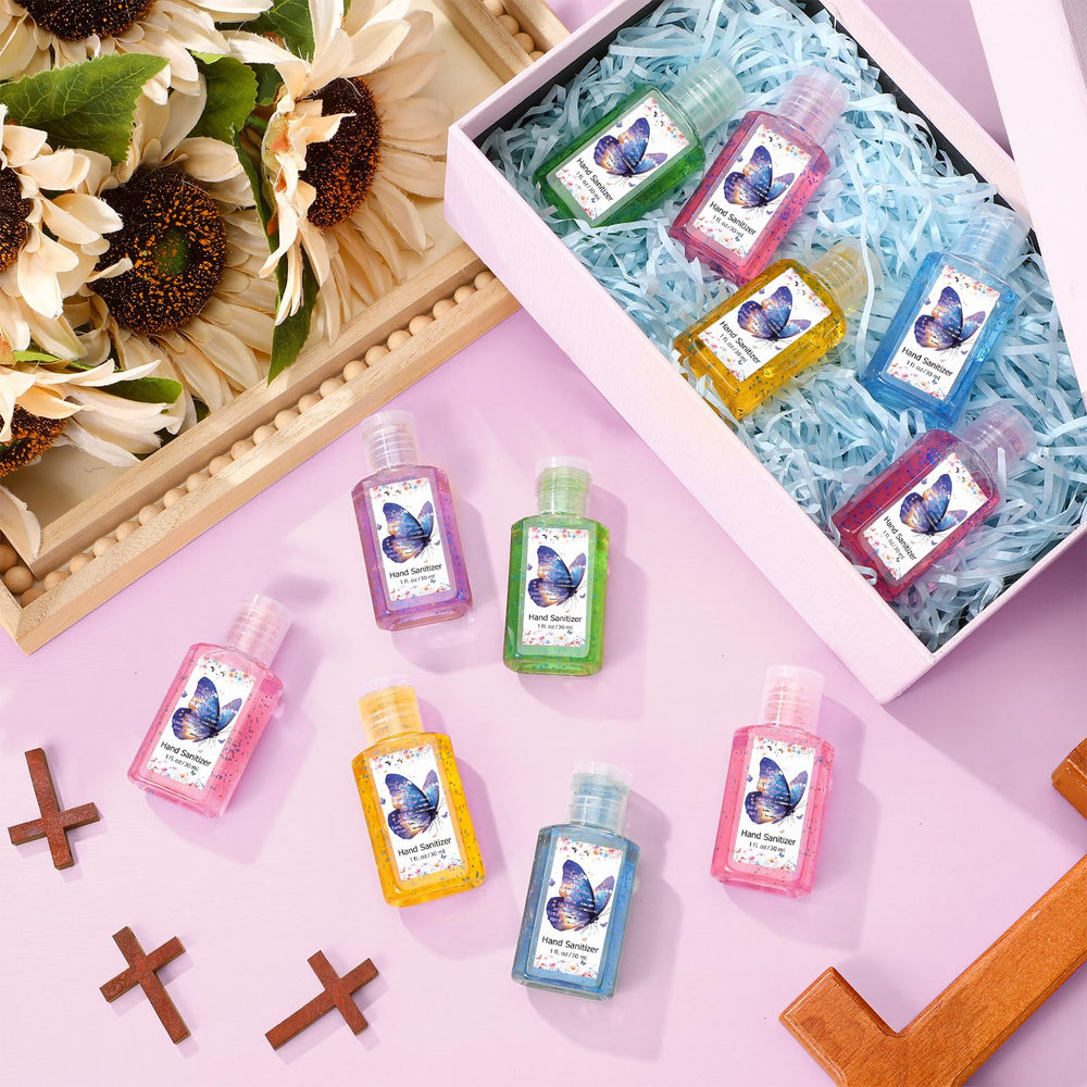 Gejoy peach-scent Bible verse hand sanitizer, quick-dry on-the-go