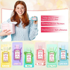 Gejoy six-scent collection offers variety while remaining compact and convenient