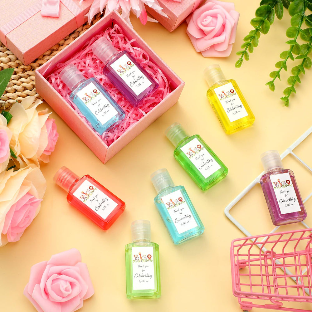 Gejoy six-scent hand sanitizer collection for versatile guest gifts