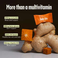Fresh citrus-ginger scene with GEM Daily Bite highlights flavor inspiration