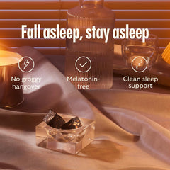 Ingredient list on GEM Sleep Aid label featuring L-Theanine and magnesium.