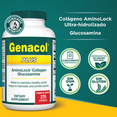 Genacol hydrolyzed collagen ingredient detail for joint health.