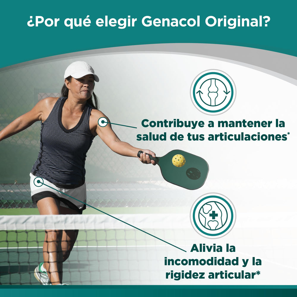 Genacol Original capsules complement an active lifestyle and mobility goals