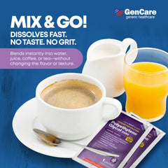 GenCare compact travel packaging for discreet, mess-free relief.