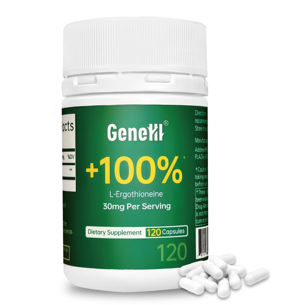 GENEIII L-Ergothioneine research note underscores scientific backing and quality standards.