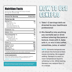 GENEPRO GEN. 3 whey isolate bag signals a high-quality protein source