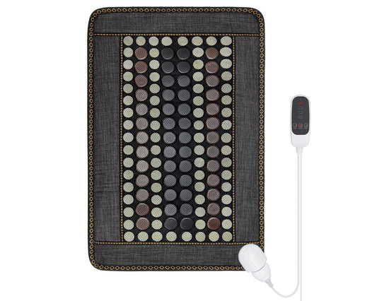 General Armor infrared heating pad provides broad back coverage for soothing warmth.