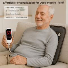 General Armor pad offers 8 heat levels for personalized comfort and targeted relief