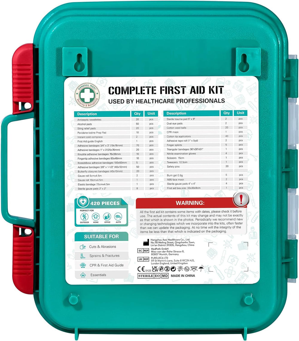 General Medi camping-hiking use case shows rugged outdoor preparedness