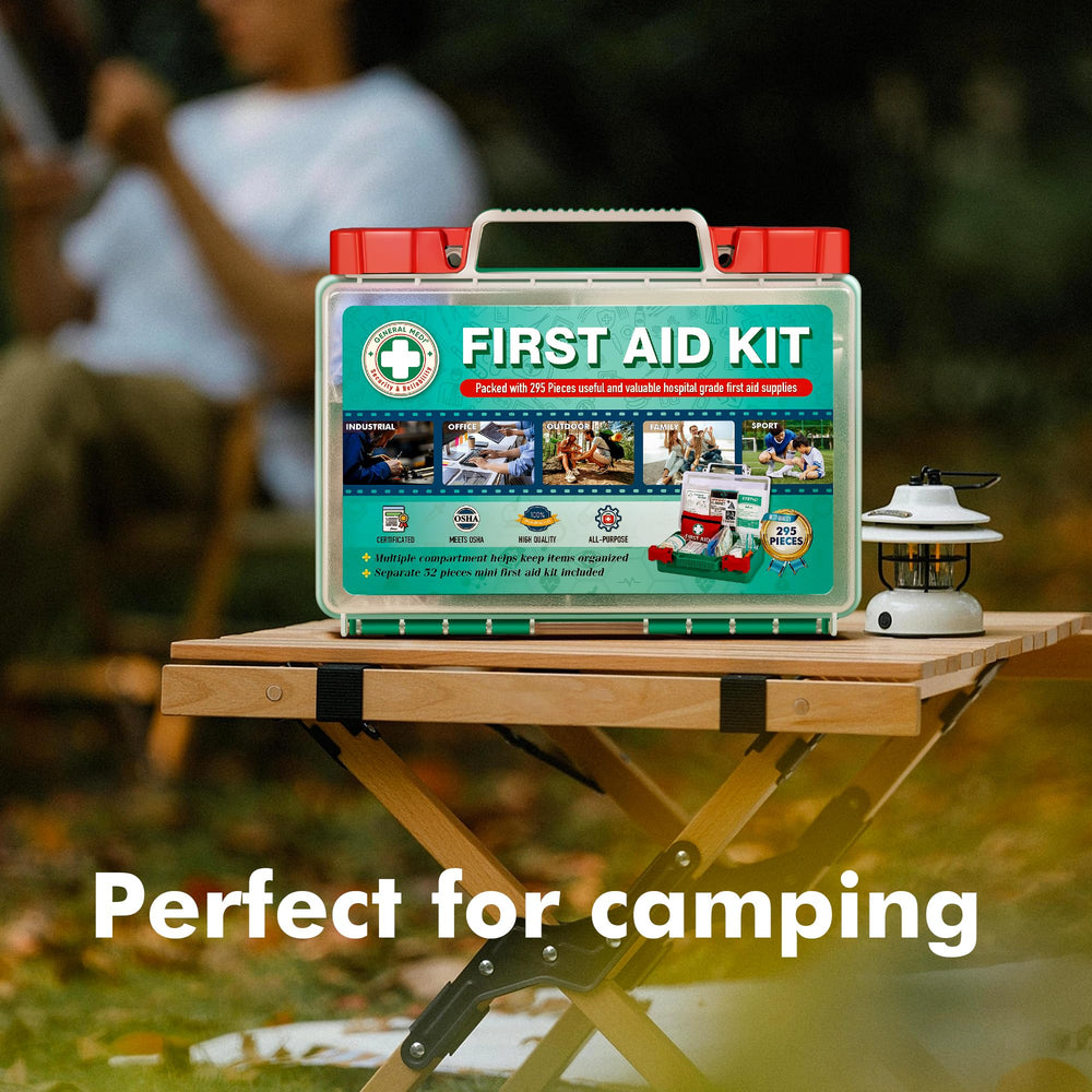 General Medi compact portable first aid kit suitable for car and office