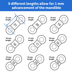 Generic 50-pack elastic straps for Meyson EMA, easy to swap for ongoing comfort.