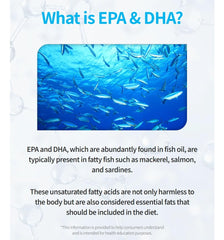 Generic Alaska E-omega3 supplement facts panel communicates serving details.