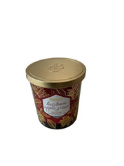 Generic Bellevue Luxury Candles closeup reveals soy-wax texture for clean burning