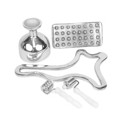 Generic Metal Mushroom tool for targeted massage enhances cooling therapy and relief.