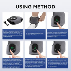Generic portable foot and ankle massager is travel-ready for on-the-go use.