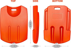 Generic CCDXD CPR Board with recessed head cup aiding airway access during resuscitation.